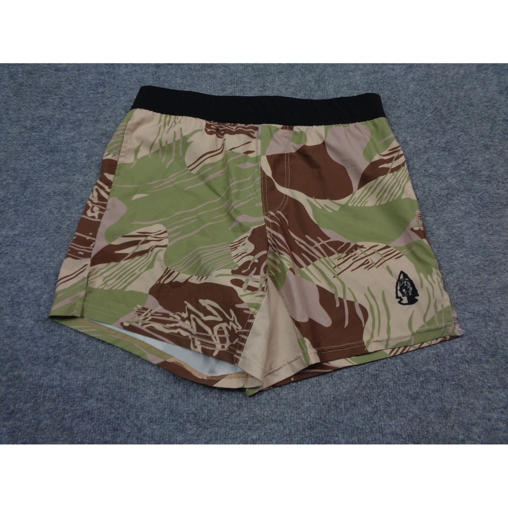 TACHUNTFISH Shorts Mens Medium Desert Camo Athletic Gym Training Fighting THF
